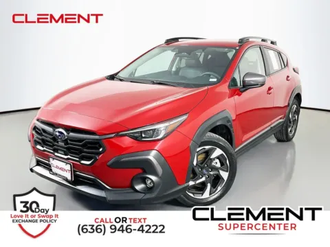 Red 2024 Subaru Crosstrek Limited for sale in St. Charles, MO