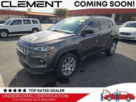 Gray 2022 Jeep Compass Latitude Lux for sale in St. Charles, MO
