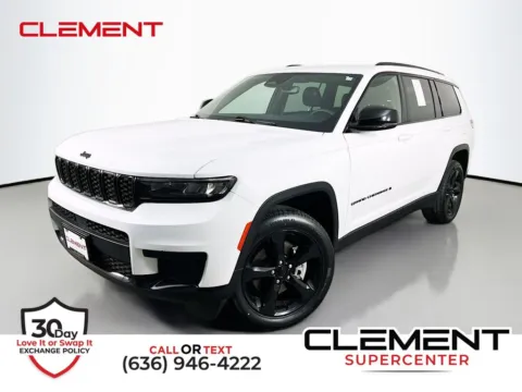 White 2023 Jeep Grand Cherokee L Altitude for sale in St. Charles, MO