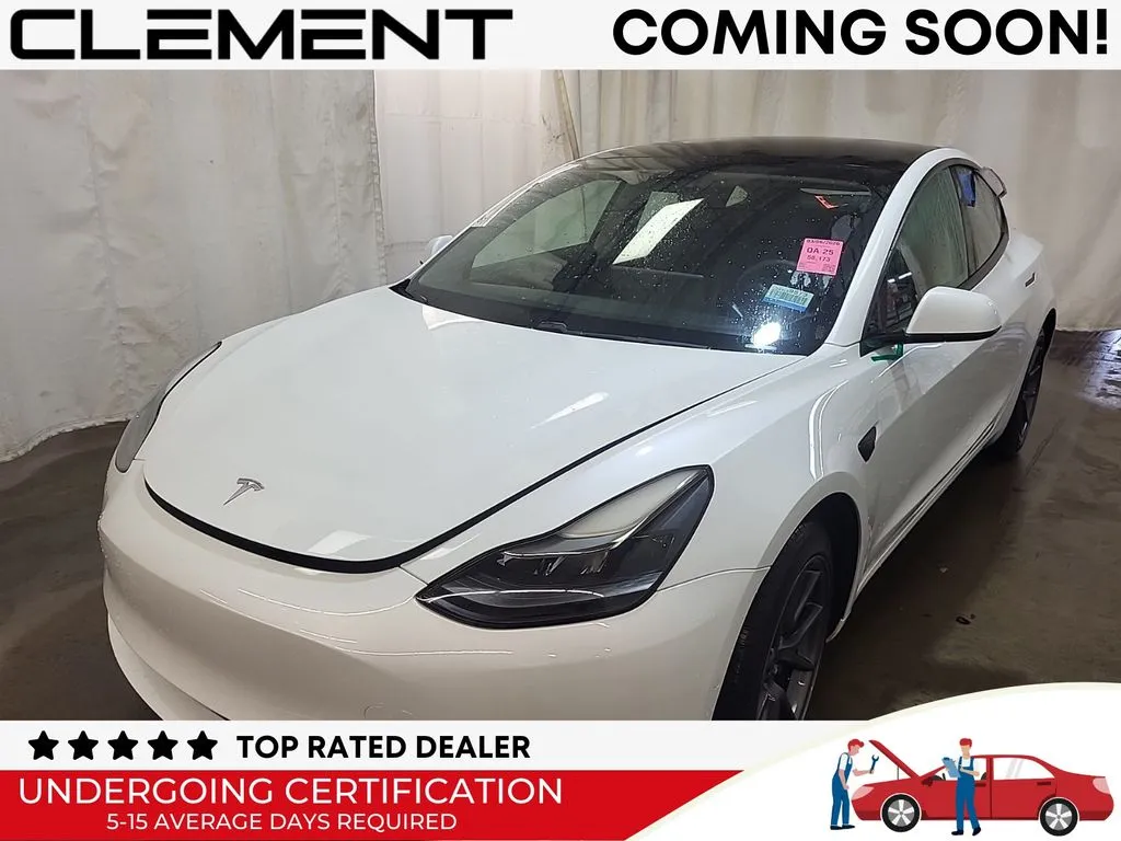 White 2021 Tesla Model 3 Standard Range Plus for sale in St. Charles, MO