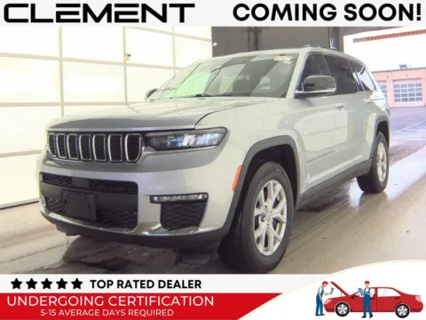 Silver 2021 Jeep Grand Cherokee L Limited for sale in St. Charles, MO