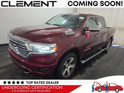 Red 2022 Ram 1500 Laramie Longhorn for sale in St. Charles, MO