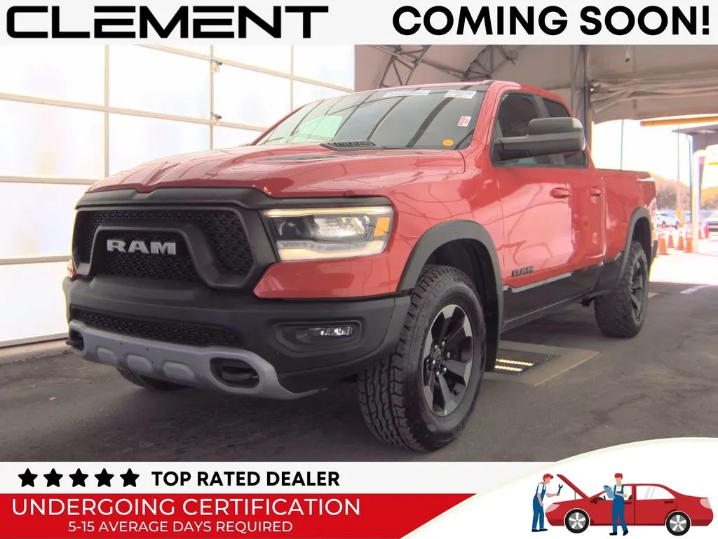 Red 2019 Ram 1500 Rebel for sale in St. Charles, MO