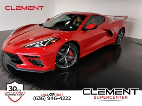 Red 2020 Chevrolet Corvette Stingray for sale in St. Charles, MO