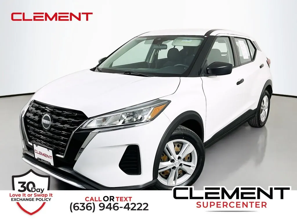 White 2024 Nissan Kicks S for sale in St. Charles, MO