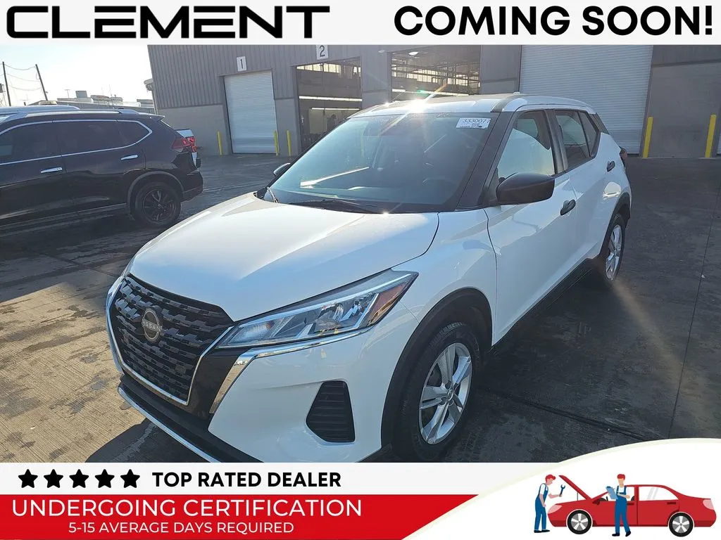 White 2024 Nissan Kicks S for sale in St. Charles, MO