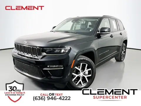 Black 2023 Jeep Grand Cherokee Limited for sale in St. Charles, MO