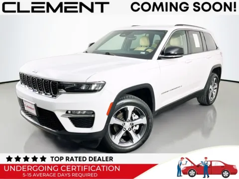 White 2023 Jeep Grand Cherokee Limited for sale in St. Charles, MO