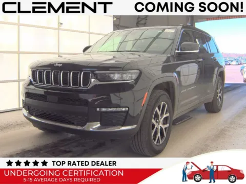 Black 2024 Jeep Grand Cherokee L Limited for sale in St. Charles, MO