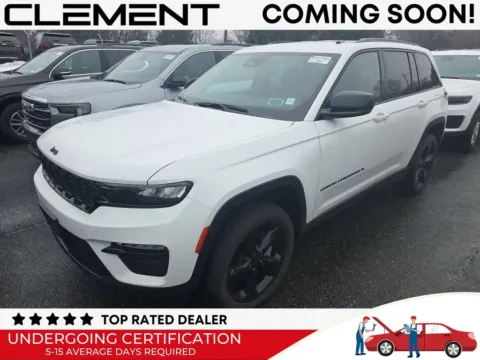 White 2023 Jeep Grand Cherokee Limited for sale in St. Charles, MO