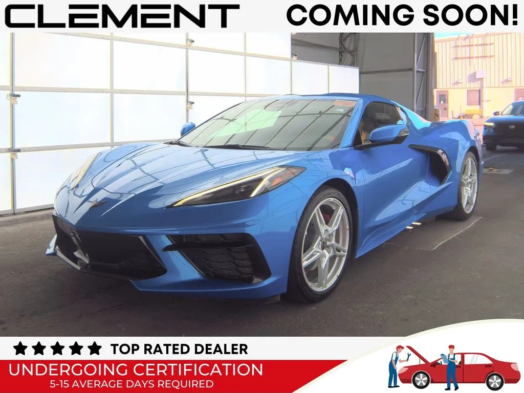 Blue 2024 Chevrolet Corvette Stingray for sale in St. Charles, MO
