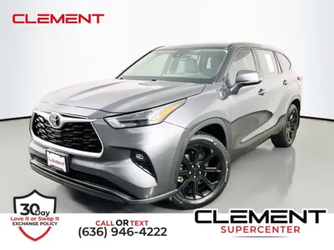 Gray 2023 Toyota Highlander LE for sale in St. Charles, MO