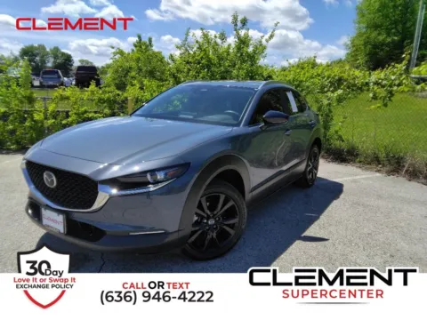 Gray 2024 Mazda CX-30 2.5 S Carbon Edition for sale in St. Charles, MO