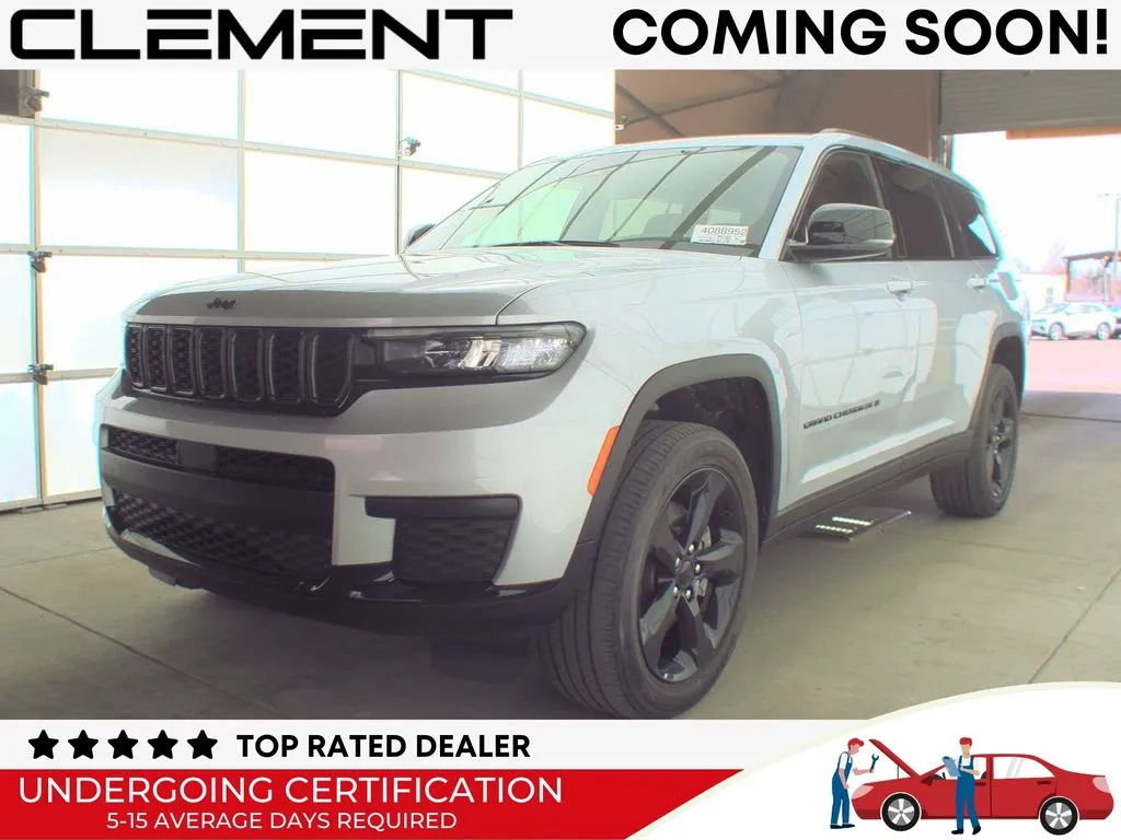 Silver 2023 Jeep Grand Cherokee L Altitude for sale in St. Charles, MO