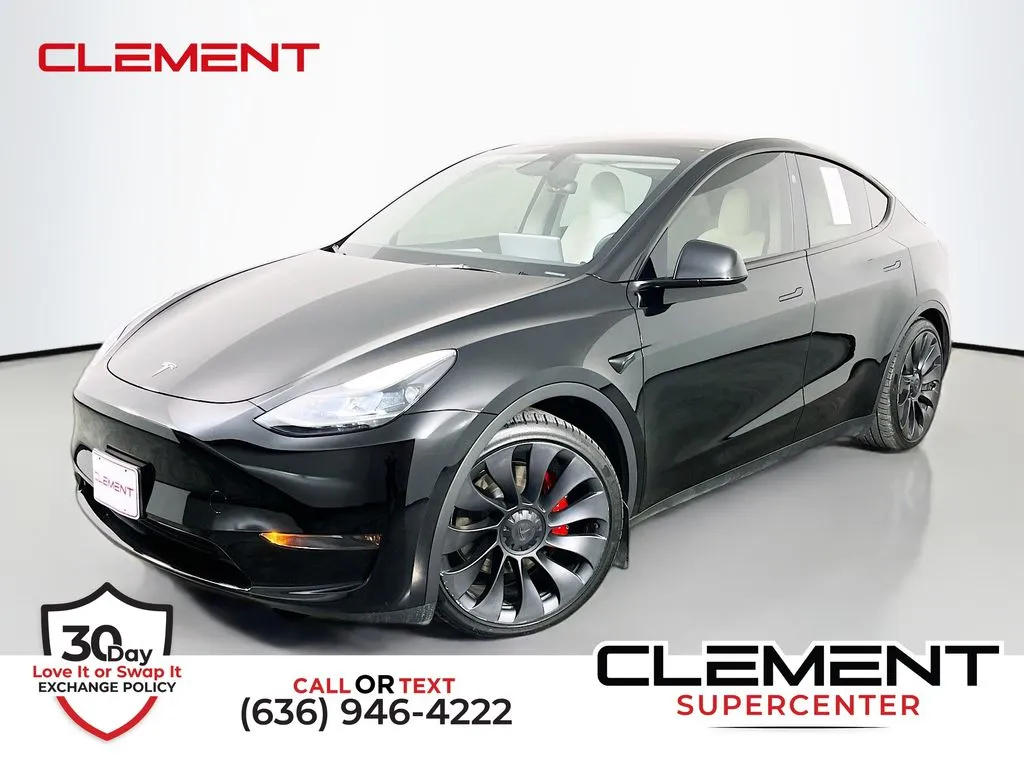 Black 2024 Tesla Model Y Performance for sale in St. Charles, MO