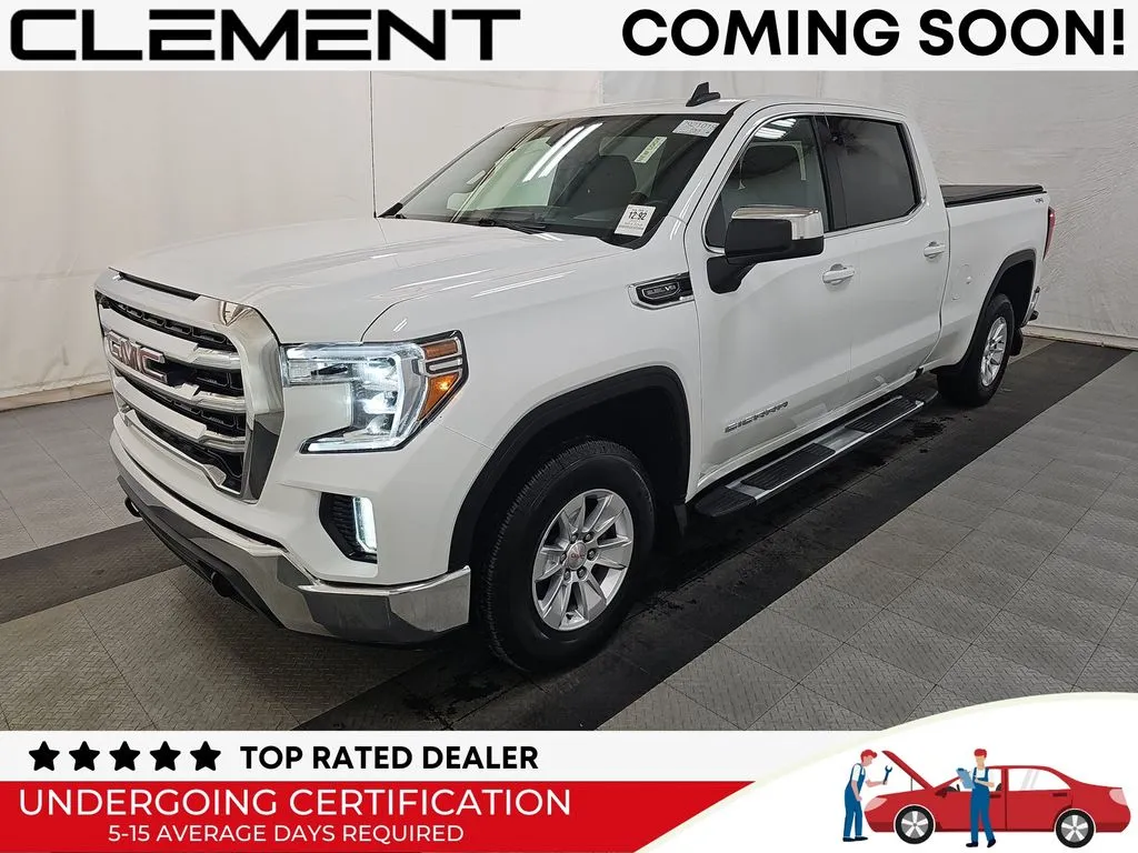 White 2021 GMC Sierra 1500 SLE for sale in St. Charles, MO