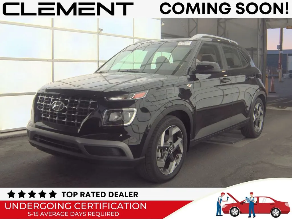 Black 2024 Hyundai Venue SEL for sale in St. Charles, MO