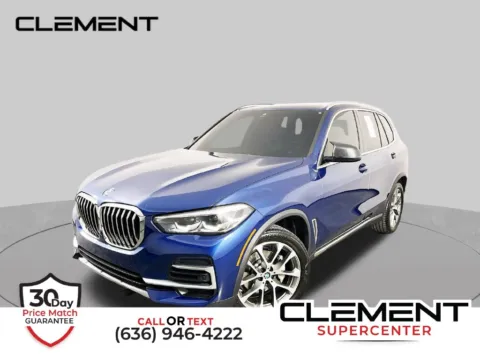 Blue 2023 BMW X5 xDrive40i for sale in St. Charles, MO