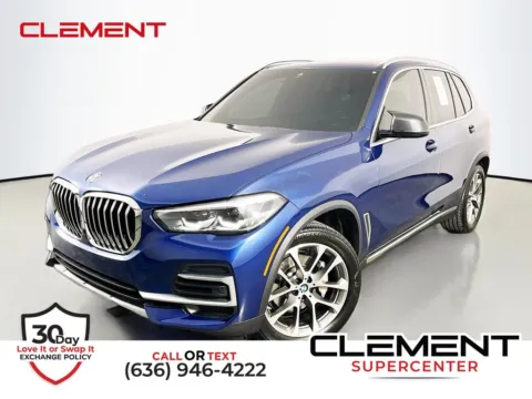 Blue 2023 BMW X5 xDrive40i for sale in St. Charles, MO