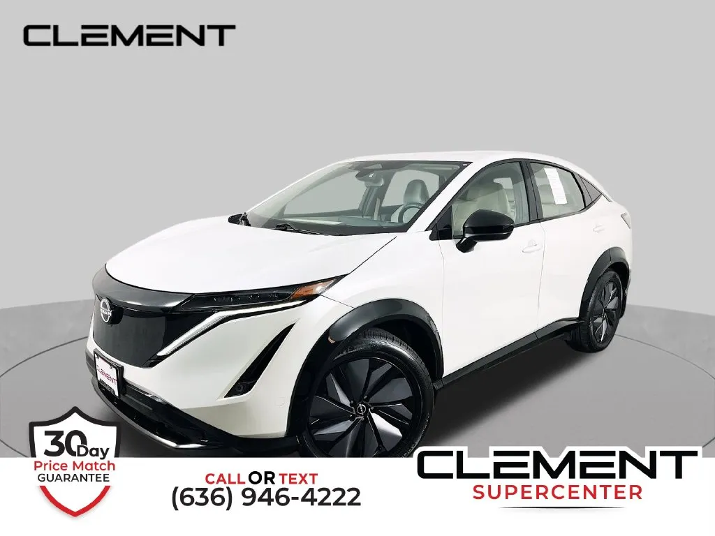 White 2023 Nissan Ariya ENGAGE+ e-4ORCE for sale in St. Charles, MO