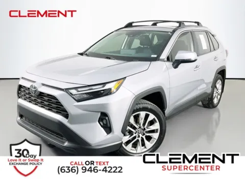 Silver 2025 Toyota RAV4 XLE Premium for sale in St. Charles, MO