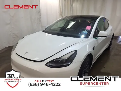 White 2021 Tesla Model 3 Standard Range Plus for sale in St. Charles, MO