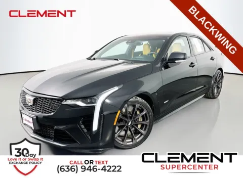 Black 2023 Cadillac CT4 V-Series for sale in St. Charles, MO