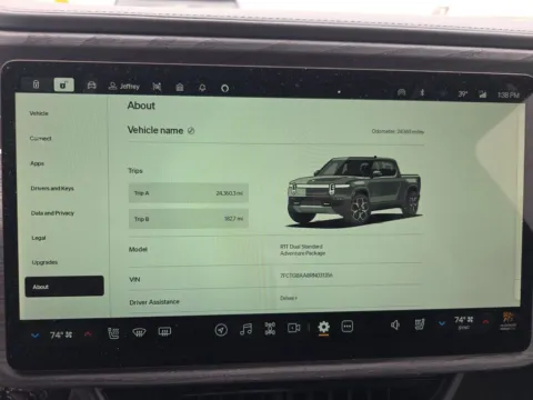 Another view of 2024 Rivian R1T Adventure for sale in St. Charles, MO at Clement Supercenter