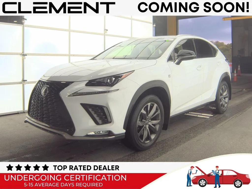 White 2021 Lexus NX 300 F Sport for sale in St. Charles, MO