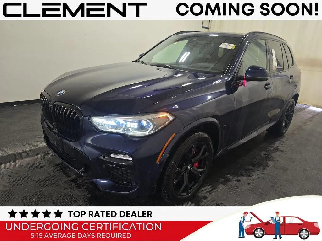 Blue 2021 BMW X5 xDrive40i for sale in St. Charles, MO