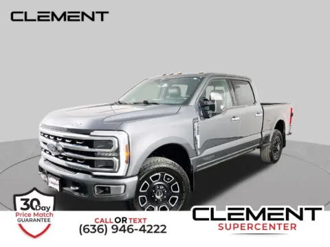 Gray 2024 Ford F-250SD Platinum for sale in St. Charles, MO