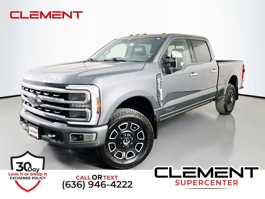 Gray 2024 Ford F-250SD Platinum for sale in St. Charles, MO