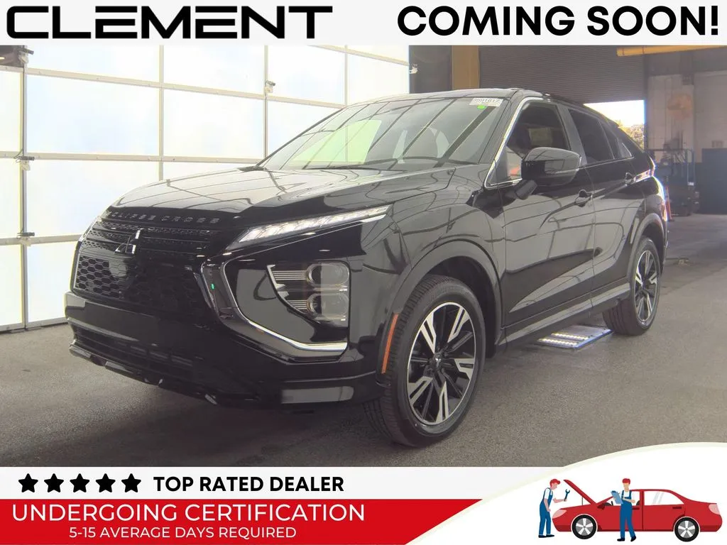 Black 2024 Mitsubishi Eclipse Cross SE for sale in St. Charles, MO