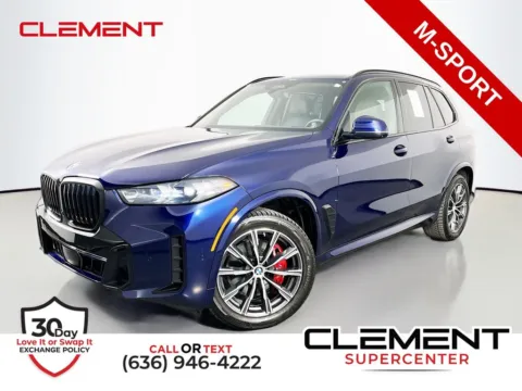 Blue 2025 BMW X5 xDrive40i for sale in St. Charles, MO