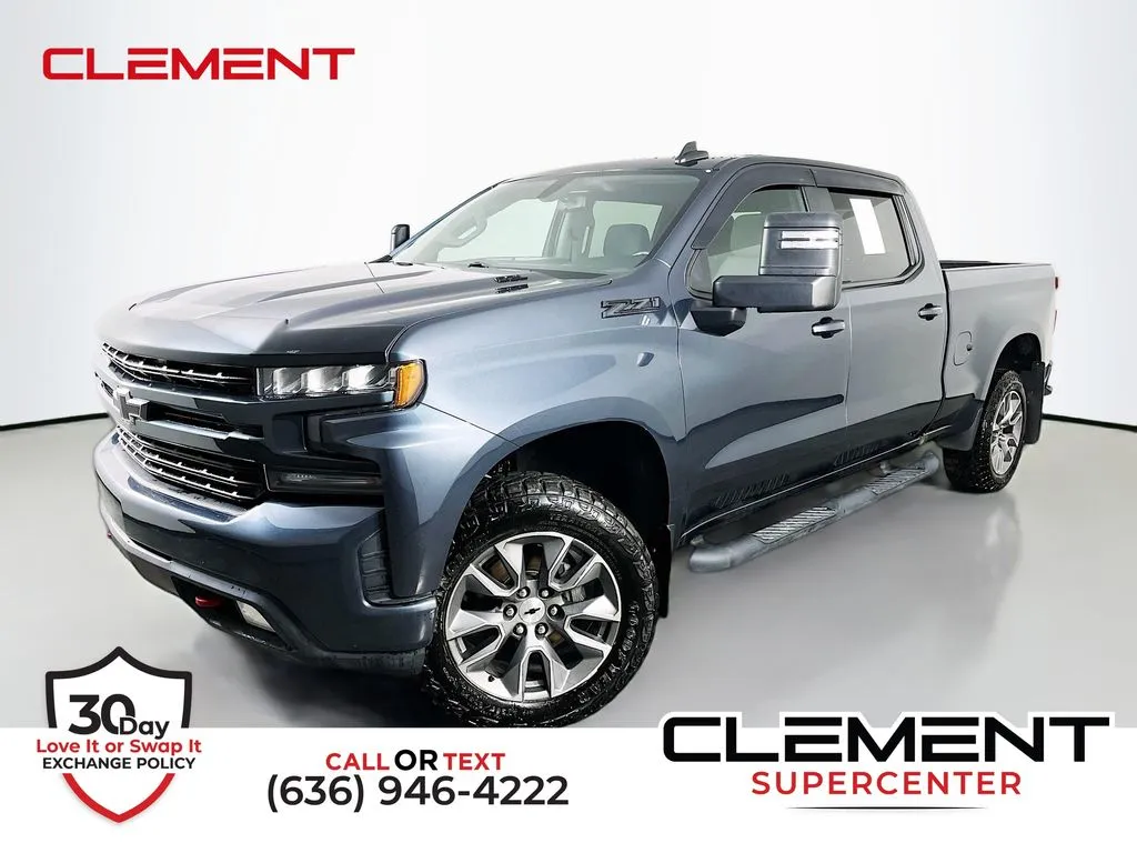 Gray 2021 Chevrolet Silverado 1500 RST for sale in St. Charles, MO