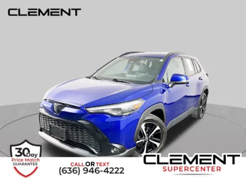 Blue 2024 Toyota Corolla Cross Hybrid XSE for sale in St. Charles, MO