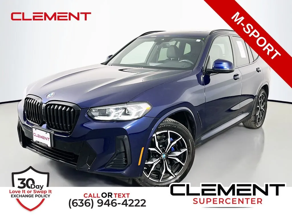 Blue 2023 BMW X3 xDrive30i for sale in St. Charles, MO