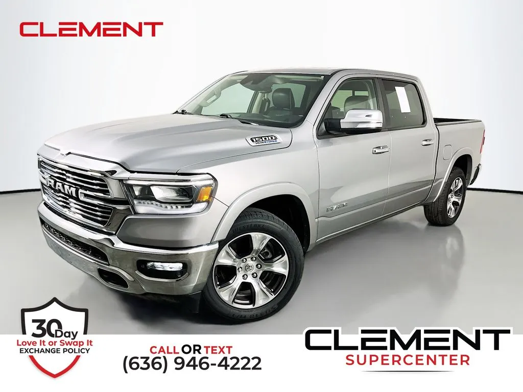 Silver 2022 Ram 1500 Laramie for sale in St. Charles, MO