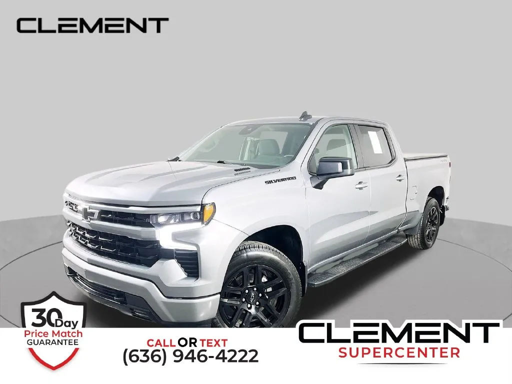 Gray 2024 Chevrolet Silverado 1500 RST for sale in St. Charles, MO