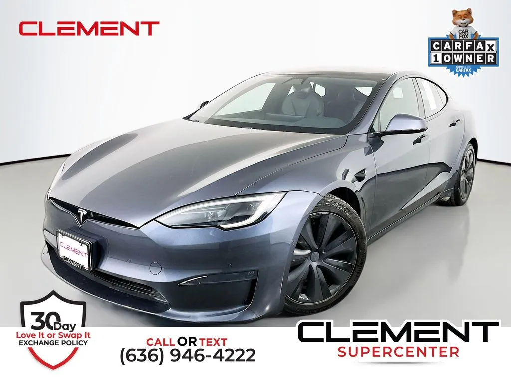 Silver 2022 Tesla Model S for sale in St. Charles, MO