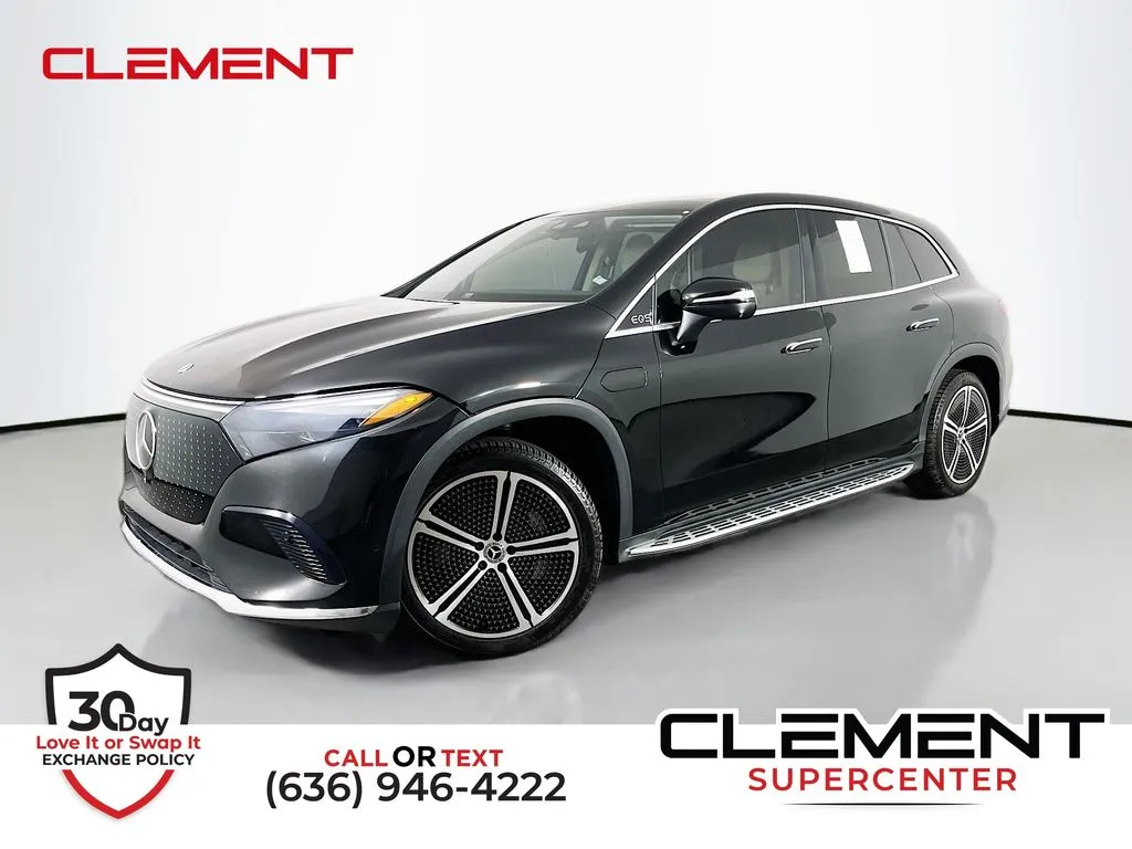 Black 2023 Mercedes-Benz EQS 450 for sale in St. Charles, MO
