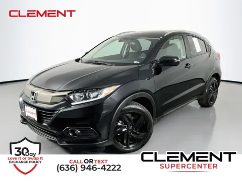 Black 2021 Honda HR-V EX for sale in St. Charles, MO