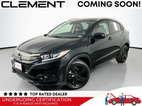 Black 2021 Honda HR-V EX for sale in St. Charles, MO