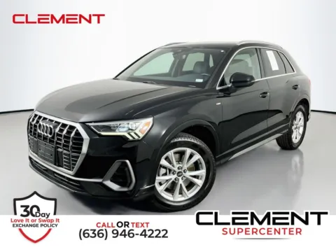 Black 2022 Audi Q3 Premium Plus for sale in St. Charles, MO
