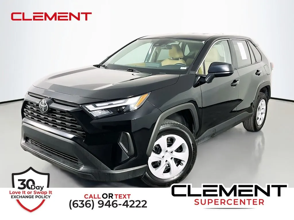 Black 2025 Toyota RAV4 LE for sale in St. Charles, MO