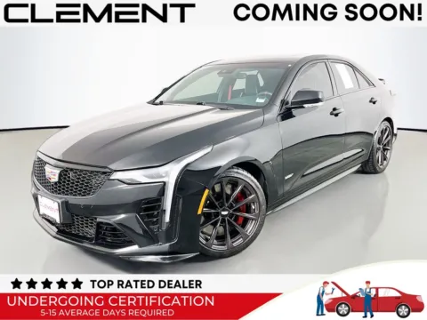 Black 2023 Cadillac CT4 V-Series for sale in St. Charles, MO