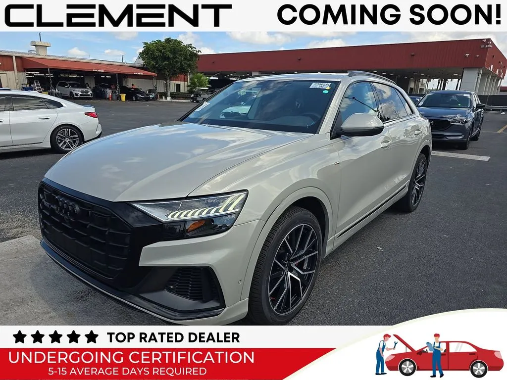 Beige 2022 Audi Q8 55 Premium Plus for sale in St. Charles, MO