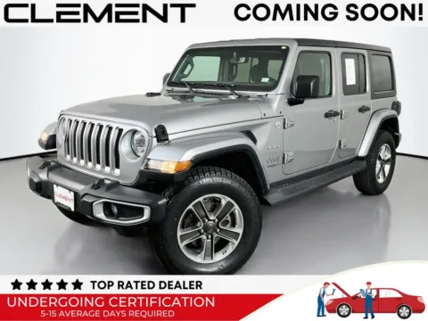 Silver 2020 Jeep Wrangler Unlimited Sahara for sale in St. Charles, MO