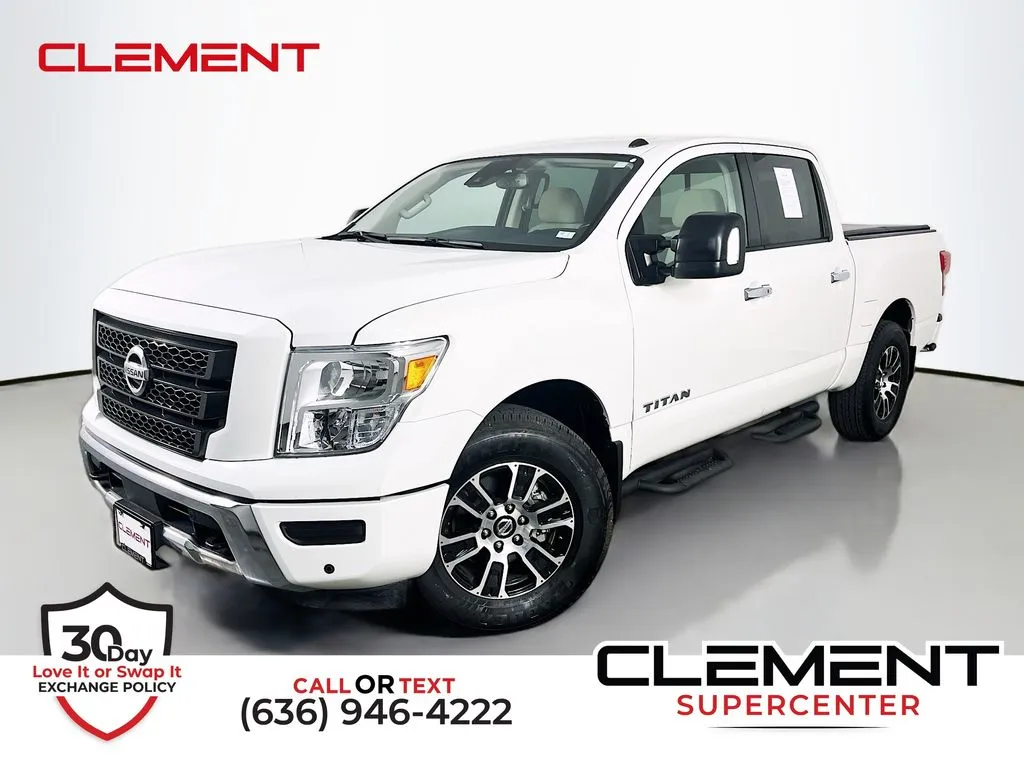 White 2021 Nissan Titan SV for sale in St. Charles, MO