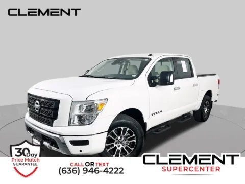 White 2021 Nissan Titan SV for sale in St. Charles, MO